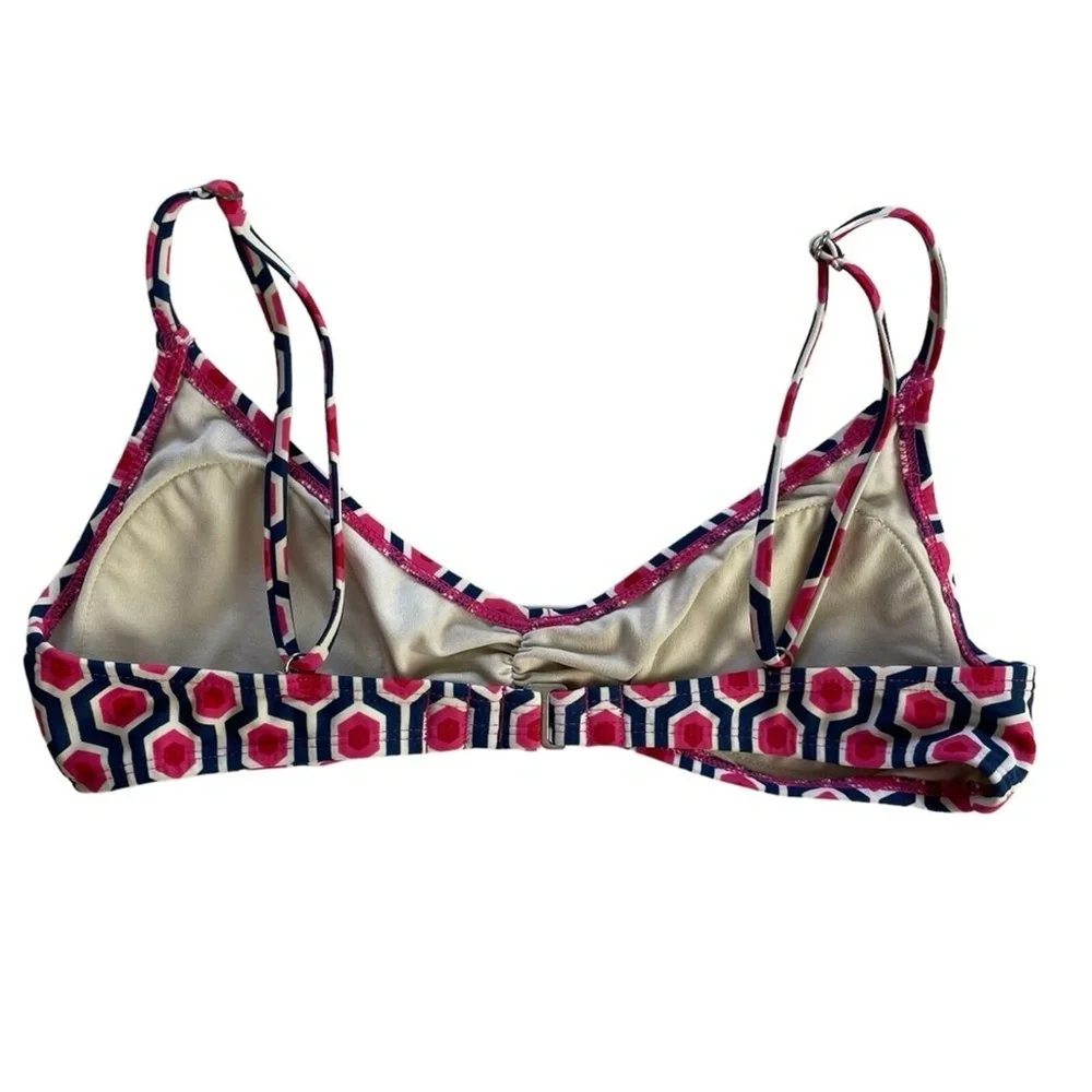 Southern Tide‎ Seabrook Bikini in Geo Top Size S & Bottom Size M Pink Blue